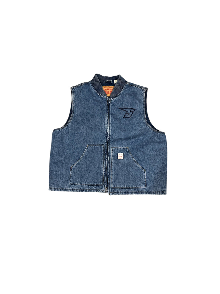 Denim Work Vest – Save the Trilldren