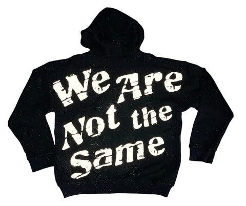 W.A.N.T.S. (We Are Not The Same) zipper hoodie - reflective