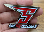 Save The Trilldren Lapel pin